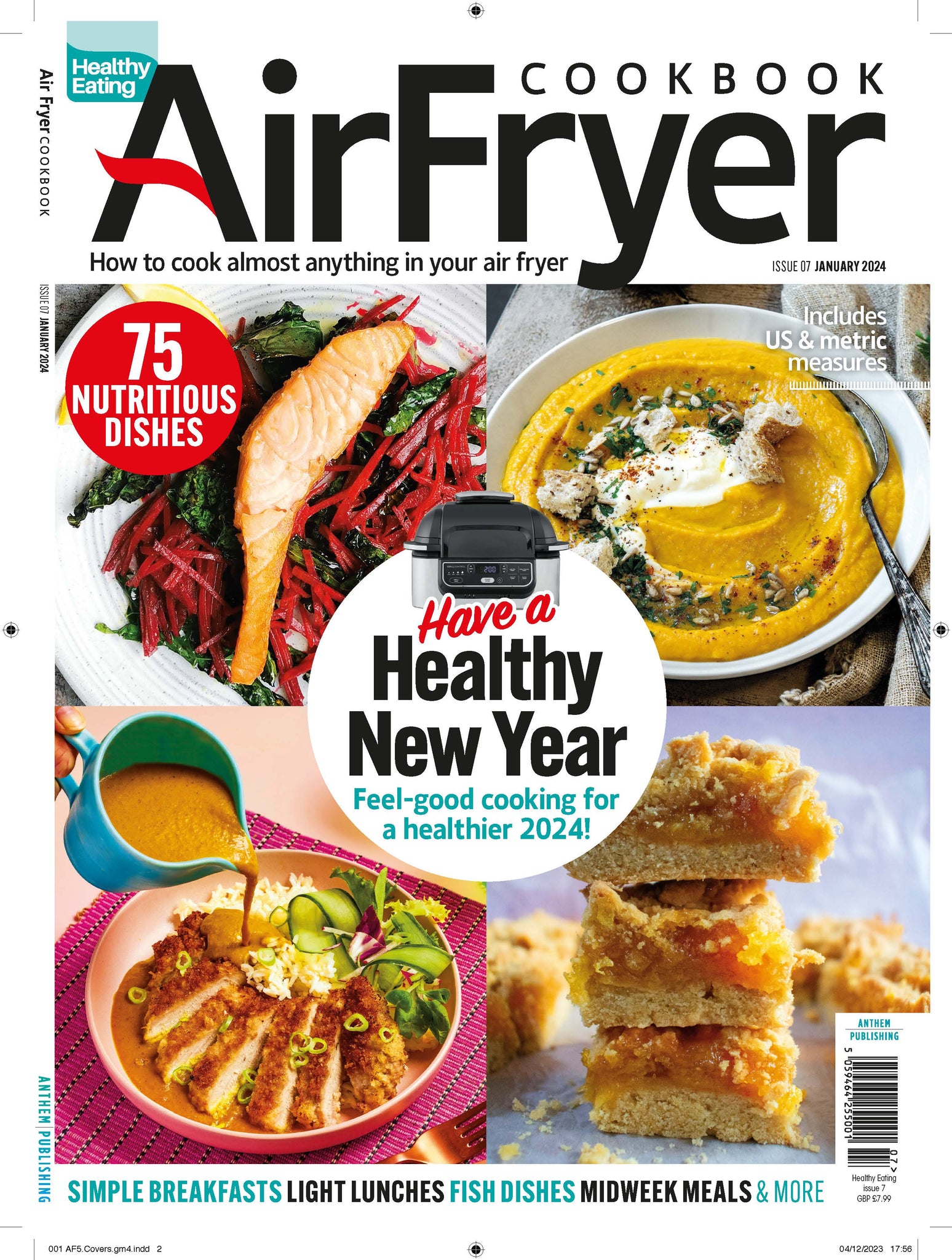 Smart Food Ideas AirFryer Cookbook Universal Shop AU