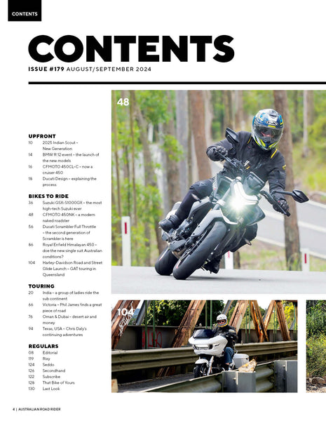 Australian Road Rider Magazine Issue 179