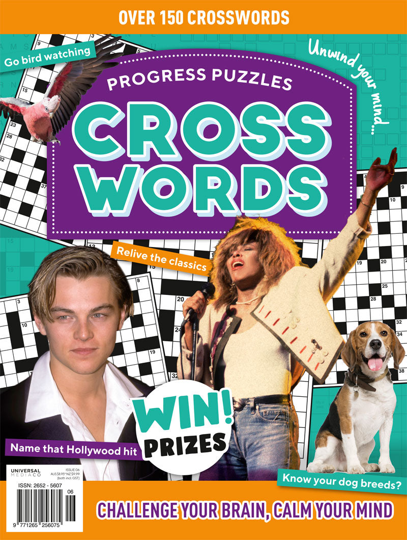 Progress Puzzles Crosswords #6