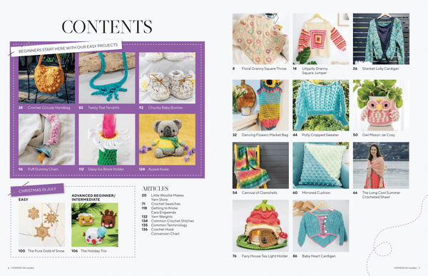 Homespun Crochet Magazine Issue #7