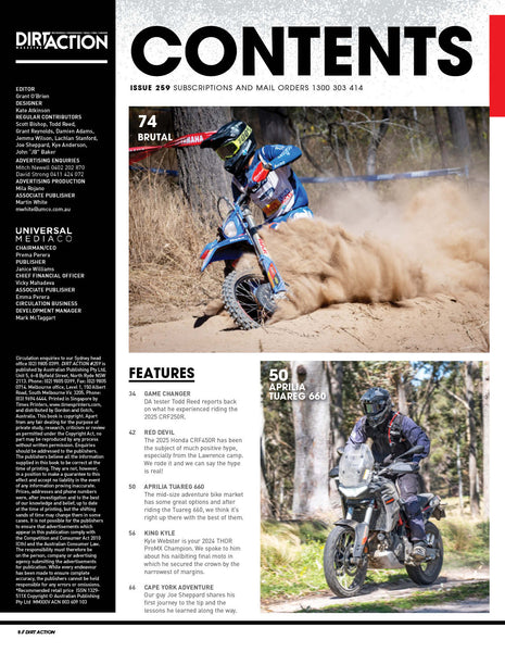 Dirt Action Magazine Subscription