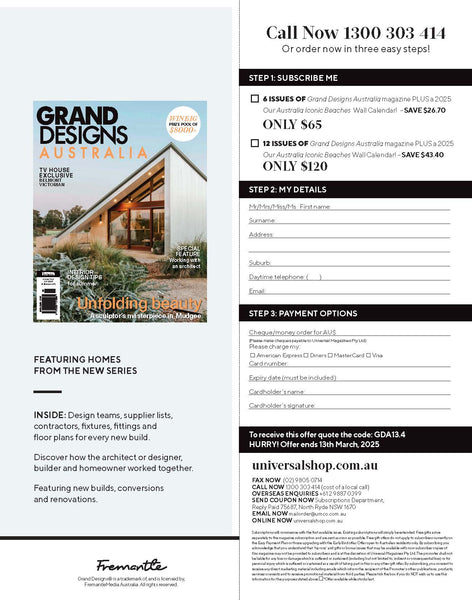 Grand Designs Australia Magazine Subscription