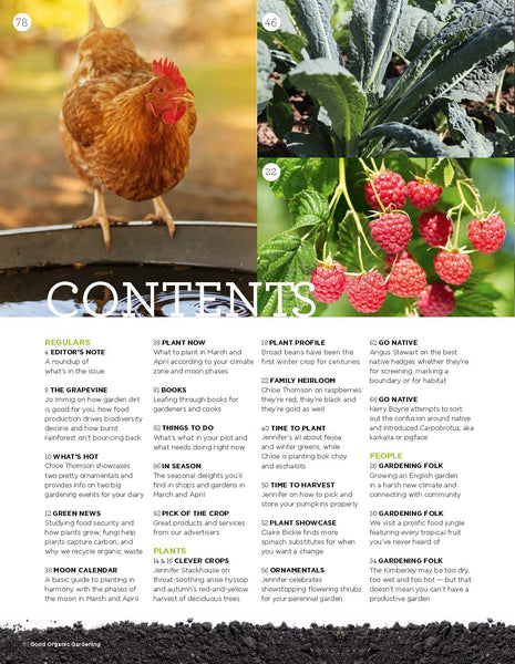 Good Organic Gardening Magazine Subscription