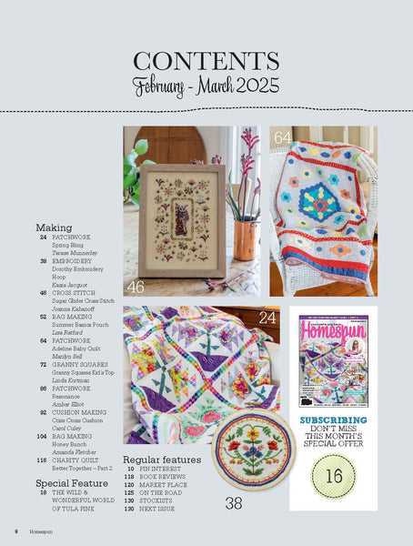 Homespun Magazine Subscription