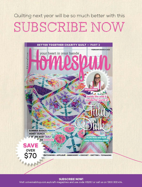 Homespun Magazine Subscription