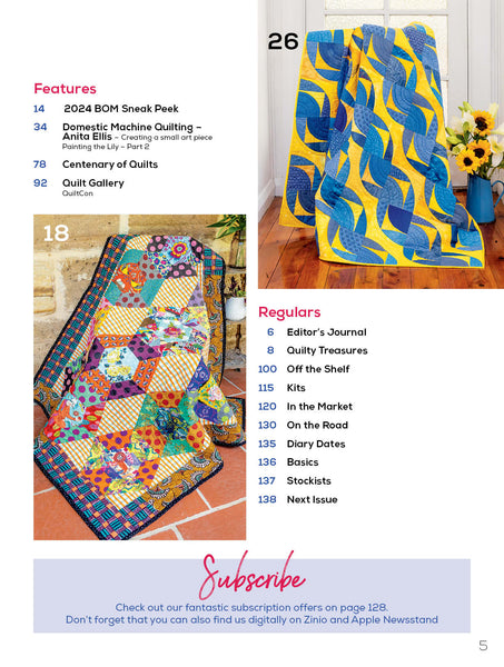 Quilters Companion Magazine Issue 127