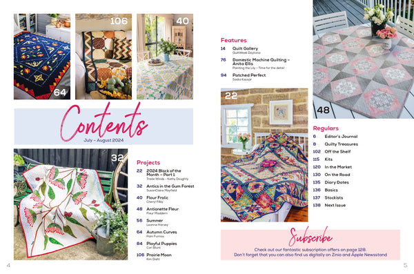 Quilters Companion Magazine Issue 128