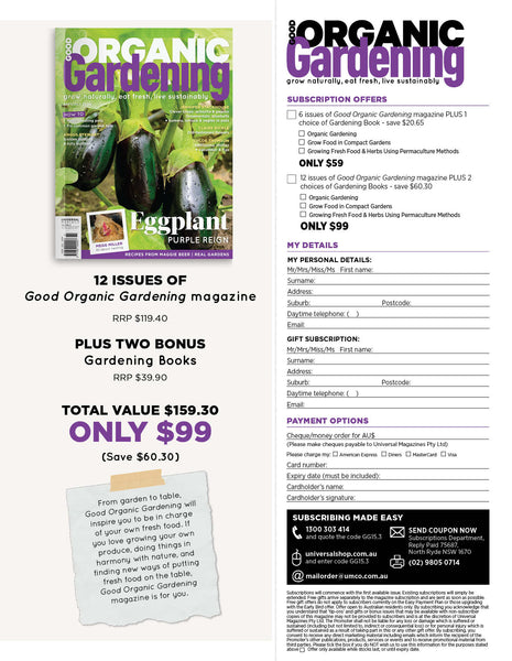 Good Organic Gardening Magazine Issue 15.3