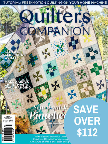 Quilters Companion Magazine Subscription